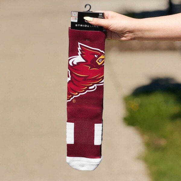 Top of Strideline Punching Cy Cardinal Sublimated Socks